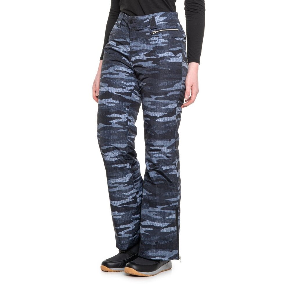 Softshell Ski Snow Pants - Camo Print
